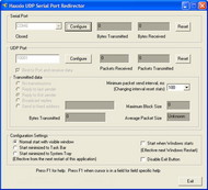 UDP Serial Port Redirector screenshot